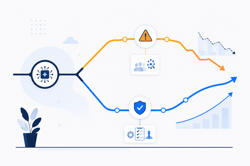 scaling with ai risk versus reward framework