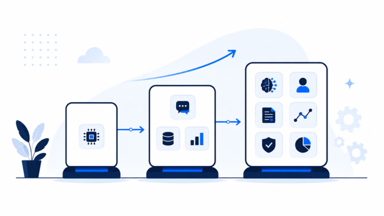 how your ai stack evolves from startup to established business