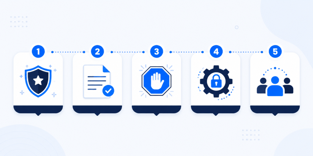 framework to protect business data using ai tools