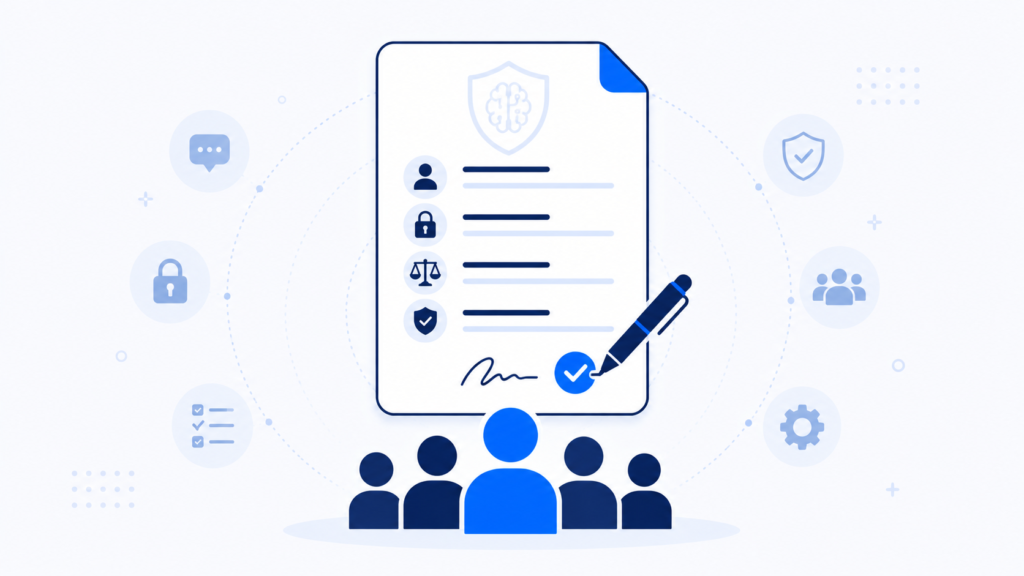 how to create an ai usage policy for your team