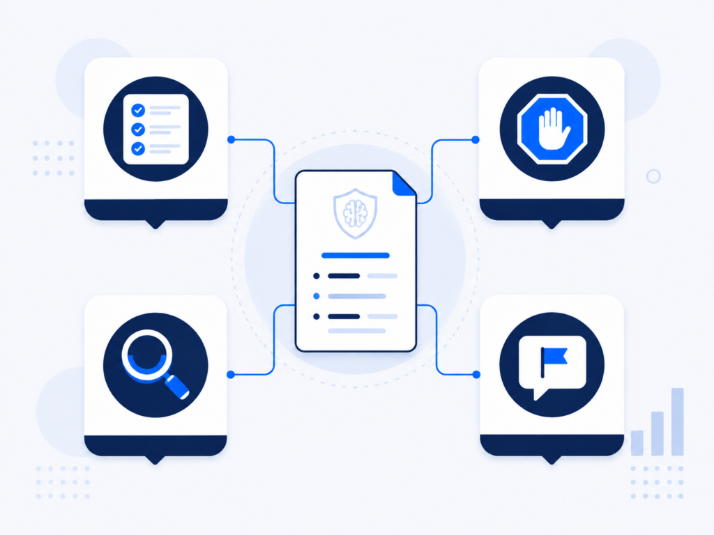core sections of an ai usage policy