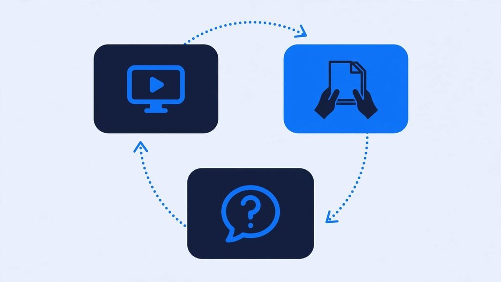 training loop for non-technical ai adoption